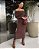 Vestido Luisa Marrom - Imagem 1