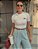 Blusa Cereja Branca - Imagem 1