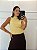 Blusa Mia Tule Amarela - Imagem 1
