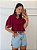 Blusa Elisa Vinho - Imagem 1