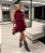 Vestido Cecilia Marsala - Imagem 5
