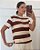 Blusa Listras Bea Marrom - Imagem 2