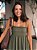 Vestido Aline Verde - Imagem 3
