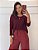 Blusa Tricô Ana Bordo - Imagem 1