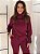 Conjunto Moletom Alice Vinho - Imagem 1