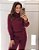 Conjunto Moletom Alice Vinho - Imagem 3