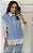 Blusa Tricô Bia Azul Céu - Imagem 1