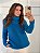 Blusa Carina Tricô Azul - Imagem 1