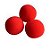 Bolinhas de espuma Vermelha - par (2 unidades) - Imagem 3