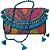 Bolsa carteira colorida. - Imagem 1
