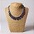 Colar com pedras Lilas - Imagem 2