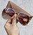 Óculos de Sol Ray Ban Aviador Lente Marrom Degrade Clássico Metal Dourado Feminino e Masculino - Imagem 4
