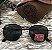 Óculos de Sol Ray Ban Hexagonal Preto Metal Preto Feminino e Masculino - Imagem 6