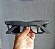 Óculos de Sol Ray-Ban Wayfarer Inclinado Preto Fosco Emborrachado Masculino e Feminino - Imagem 10