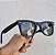 Óculos de Sol Ray-Ban Wayfarer Inclinado Preto Fosco Emborrachado Masculino e Feminino - Imagem 6