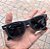 Óculos de Sol Ray-Ban Wayfarer Inclinado Preto Fosco Emborrachado Masculino e Feminino - Imagem 4