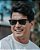 Óculos de Sol Ray-Ban Wayfarer Inclinado Preto Fosco Emborrachado Masculino e Feminino - Imagem 3