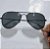 Óculos de Sol Ray-Ban Aviador Lente Preto Armação Metal Feminino e Masculino - Imagem 4