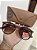 Óculos de Sol Ray-Ban Erika Marrom Fosco Emborrachado Feminino - Imagem 2