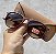 Óculos de Sol Ray-Ban Erika Rb4171 Marrom Fosco Emborrachado Feminino e Masculino - Imagem 3