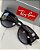 Óculos de Sol Ray-Ban Erika Rb4171 Preto Fosco Emborrachado Feminino e Masculino - Imagem 2