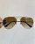 Óculos de Sol Ray-Ban Aviador Rb3026 Lente Marrom Metal Clássico Unissex - Imagem 2