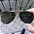 Óculos de Sol Ray-Ban Aviador Blaze Lente Preto Armação Metal Feminino e Masculino Lançamento - Imagem 5