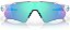 Óculos de Sol Oakley Radar Ev Espelhado Azul Armação Branco Lançamento Masculino - Imagem 3
