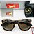 Óculos de Sol Ray-Ban Justin 4165 Tartaruga Onça Fosco Emborrachado Masculino – Proteção UV400 - Imagem 5