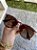 Óculos de Sol Ray-Ban Erika 4171 Onça Fosco Emborrachado Lente Cristal Feminino -Proteção UV400 - Imagem 4