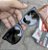 Óculos de Sol Ray-Ban Wayfarer 2140 Preto Inclinado Fosco Masculino -Proteção UV400 - Imagem 4