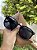 Óculos de Sol Ray-Ban Hexagonal Acetato lente Preto Armação Fosco Masculino Proteção Uv400 - Imagem 5