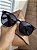 Óculos de Sol Ray-Ban Hexagonal Acetato lente Preto Armação Fosco Masculino Proteção Uv400 - Imagem 2