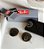 Óculos Ray Ban Round Lente Preto Cristal Metal Dourado Feminino/Masculino Lançamento - Imagem 3