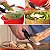 Tesoura de Cozinha 2 em 1 para cortar alimentos legumes - Imagem 4