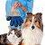 Luva Massageadora Pet Tira Pelos Cães e Gatos - Imagem 1