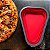 Porta Pizza Retrátil Recipiente Expansível para fatias - Imagem 3