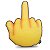 Almofada Emoticon - Emoji Dedo do Meio - Imagem 1