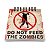 Bloco de Anotações Do not feed the Zombies - Imagem 2