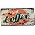 Placa de Metal Decorativa Best Coffee in Town - 30,5 x 15,5 cm - Imagem 1