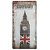Placa de Metal Decorativa London Big Ben Tower - Imagem 1