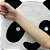 Tapete Esponja de banho Esfregador de Pés macio Panda - Imagem 3
