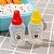 Kit 2 Mini Bisnagas sortidas Portátil para Molhos Diversos - Imagem 5