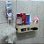 Kit 3 Suportes para Shampoo Organizador sem furo na parede - Imagem 5