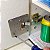 Kit 4 Placas Universais Dobradiça Aço Inox 24 parafusos - Imagem 2