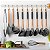 Kit 6 Ganchos Tipo S Aço Inox Jardim Vasos Cozinha Armários - Imagem 2