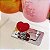 Kit 3 Botões de Descarga Decorativo Coração para vaso sanitário - Imagem 2
