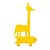 Cabideiro Girafa - amarelo - Imagem 1