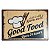 Placa de Metal Good Food Open 24 hours - 30 x 20 cm - Imagem 1