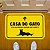 Tapete Decorativo Casa do Gato - Imagem 3